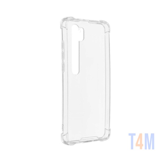 Funda de Silicona con Esquinas Duras para Xiaomi Mi Note 10/Note 10 Pro Transparente